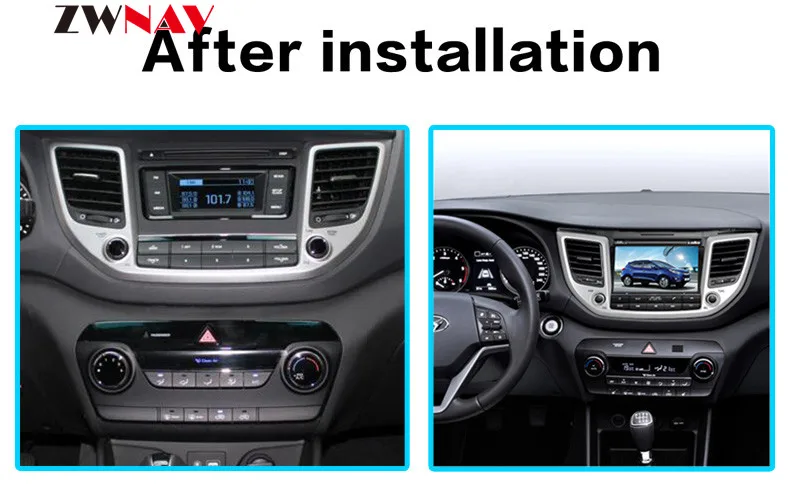 Cheap 4G+32G android 8.0 car dvd player head unti for Hyundai Tucson/IX35 2014 2015 2016 2017 2018 multimedia car radio gps navigation 9