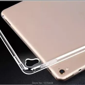 

Case For iPad Pro 9.7 inch Transparent Colorful Cover Clear Protective Tablets Coque Soft Silicone Case For iPad Pro 9.7+gifts