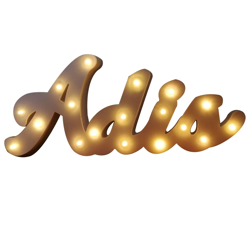 

Custom personalized name Last name logo decoration