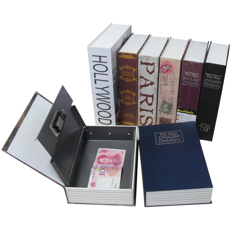 1PC 18x11.5x5.5CM Dictionary Safe Jewelry Storage Box Secret Book Money
