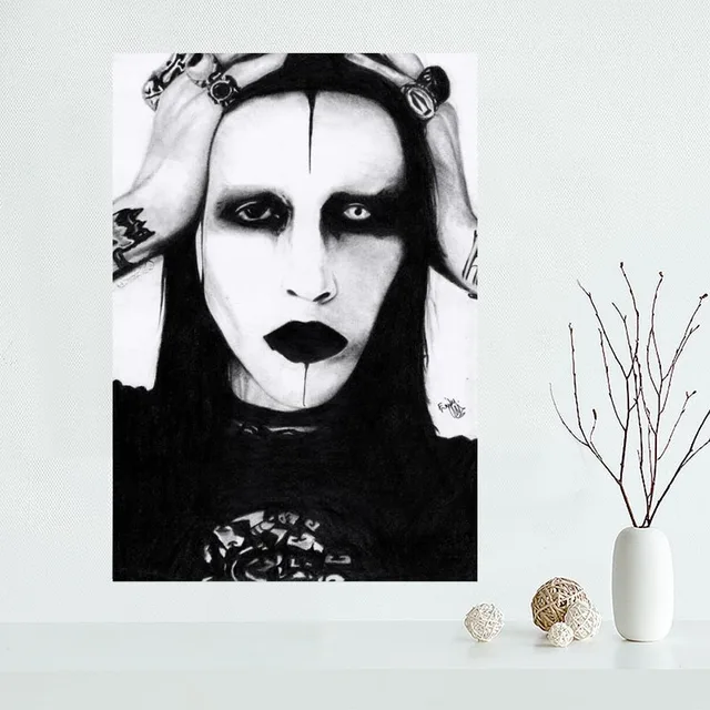 Marilyn Manson Paintings For Sale Painting Inspired