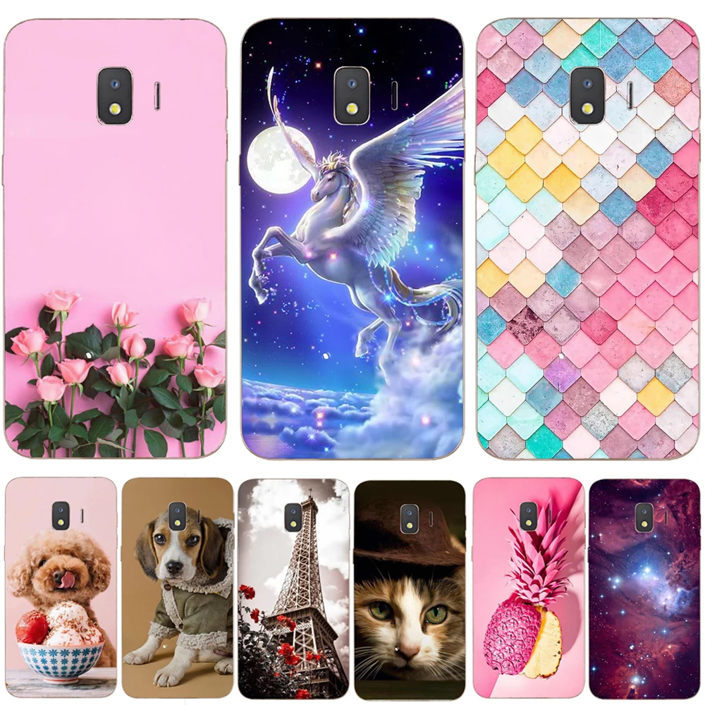 Phone Case For Samsung Galaxy J4 2018 Cover Silicone 3D TPU Soft Coque for j4 J400 J400F funda Capa Shell |