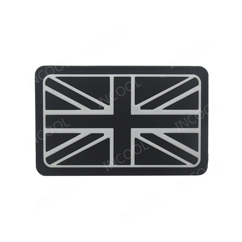 

3D PVC England Flag Patch UK United Kingdom Military Morale Patch Tactical Badges Combat Rubber Patches For Clothing Backpack