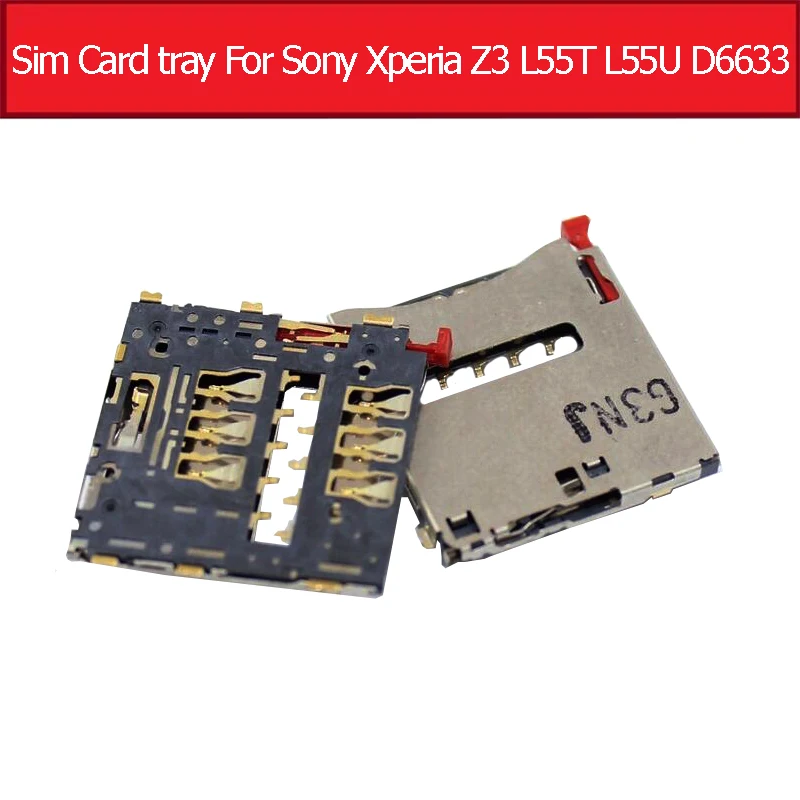 

Best Genuine Sim Card Slot For Sony Xperia Z3 L55T L55U D6633 D6603 D6653 Sol26 Sim Card Reader Holder Adapter