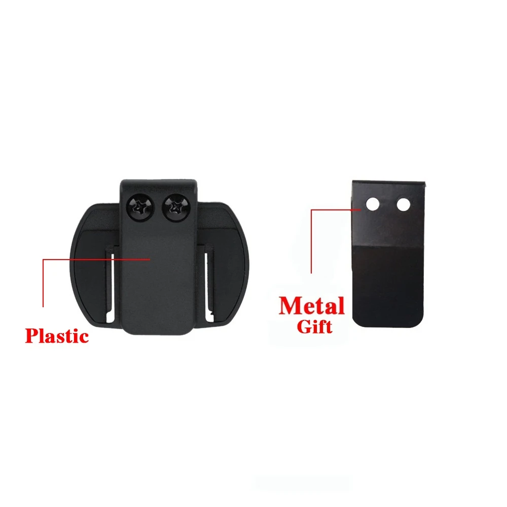 

Metal Clip Part + Helmet Clamp for VNETPHONE V4 V6 EJEAS V6 V6 PRO E6 Intercom Official Accessories