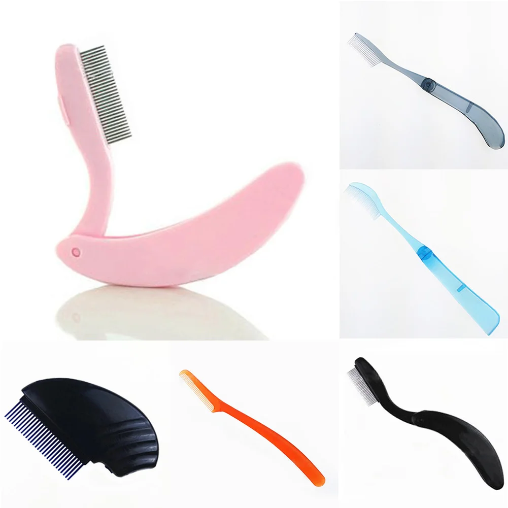 

Foldable Eyebrow Comb New Makeup Brush Cosmetic Makeup Extension Tool Makeup Brushes Tools Women Eyebrow Eyelash Comb