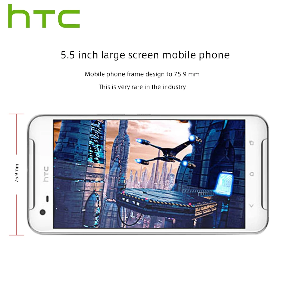 Мобильный телефон htc One X9 X9u, 4G LTE, android, 3 Гб ОЗУ, 32 Гб ПЗУ, Восьмиядерный процессор MTK Helio X10, 5,5 дюйма, 13 МП, 3000 мАч, смартфон