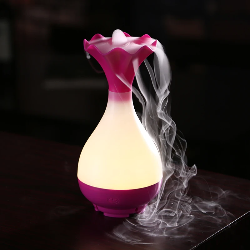 

USB Air Humidifier Ultrasonic Aromatherapy Essential Oil Aroma Diffuser with LED Night Light Mist Purifier Atomizer for Home