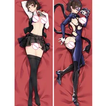 Аниме JK Persona 5 P5 Макото Niijima queen Сексуальная Dakimakura тела обнимающаяся Подушка Чехол Hug девушки, накидка для подушки, чехол в подарок