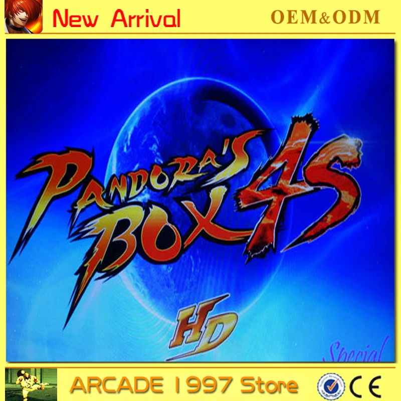 

upgrade version pandora's box 4s HD pandora box 4s Jamma game board cga cga hdmi output 680 in 1 Arcade Mutligame Board 645in1