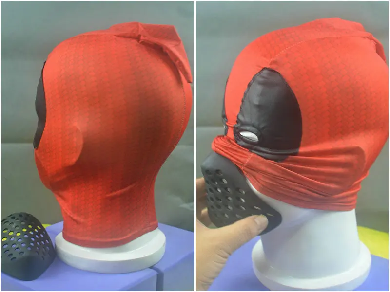 

high quality Cosplay deadpool Faceshell with deadpool mask halloween deadpool costume props