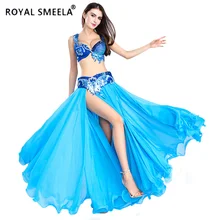 Горячая Распродажа дизайн комплект для танца живота высшего класса/костюм для танца живота/одежда/Бюстгальтер Пояс юбка 8801