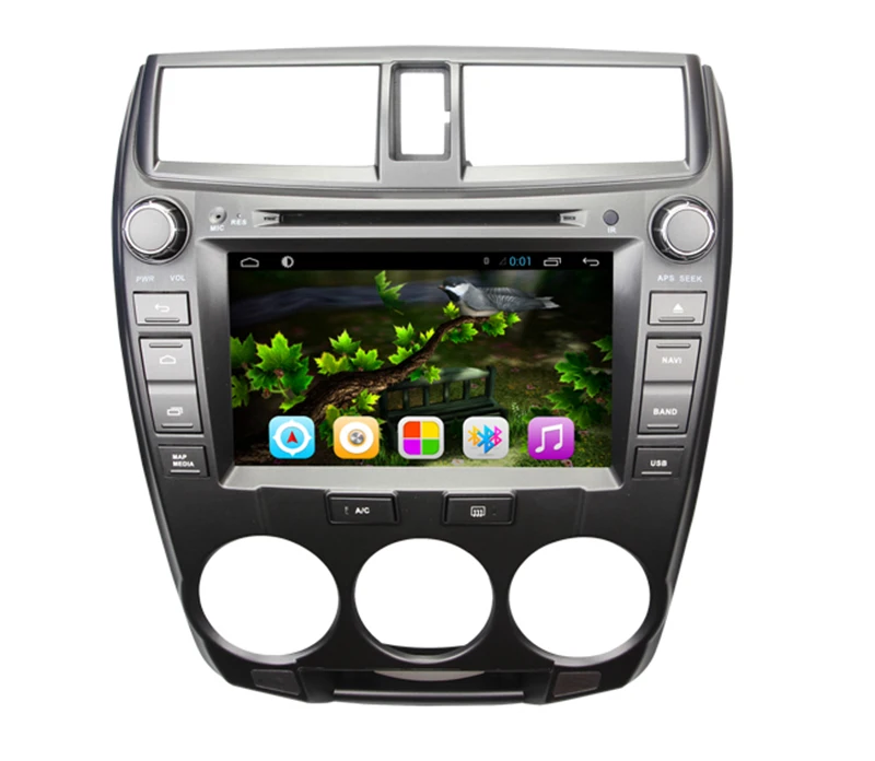 Flash Deal 8" Android Car DVD Player with 3g/wifi/BT GPS,Audio Radio Stereo,Car PC/multimedia headunit for Honda City 2008 2009 2010 2011 0