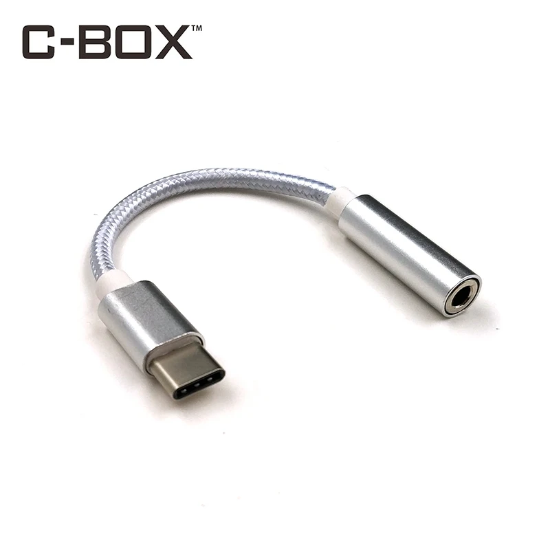 C-BOX Тип C адаптер для 3 5 мм USB 1 наушники гарнитуры Кабель колонки аудио конвертер
