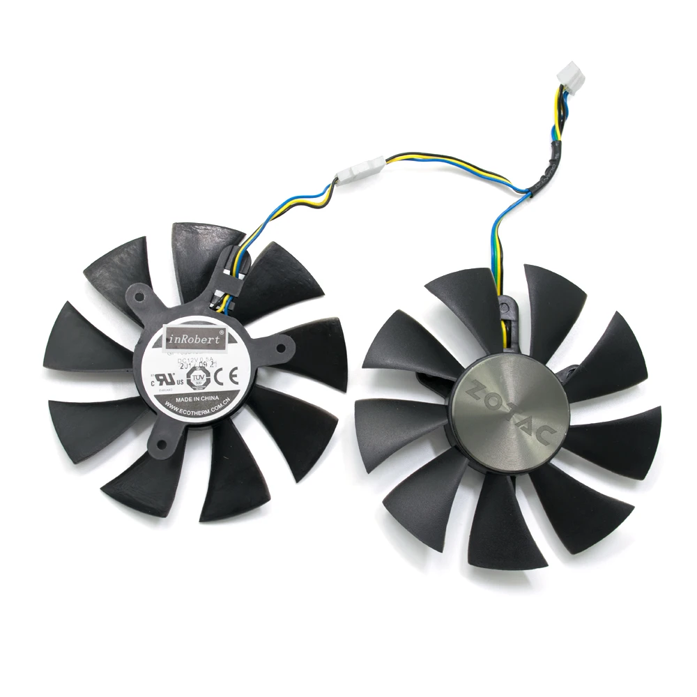 85 мм 4Pin GFY09010E12SPA 42 мм 0.5A кулер вентилятор Замена для ZOTAC GTX 1070 Mini GTX1070 мини Видеокарта охлаждения вентиляторы