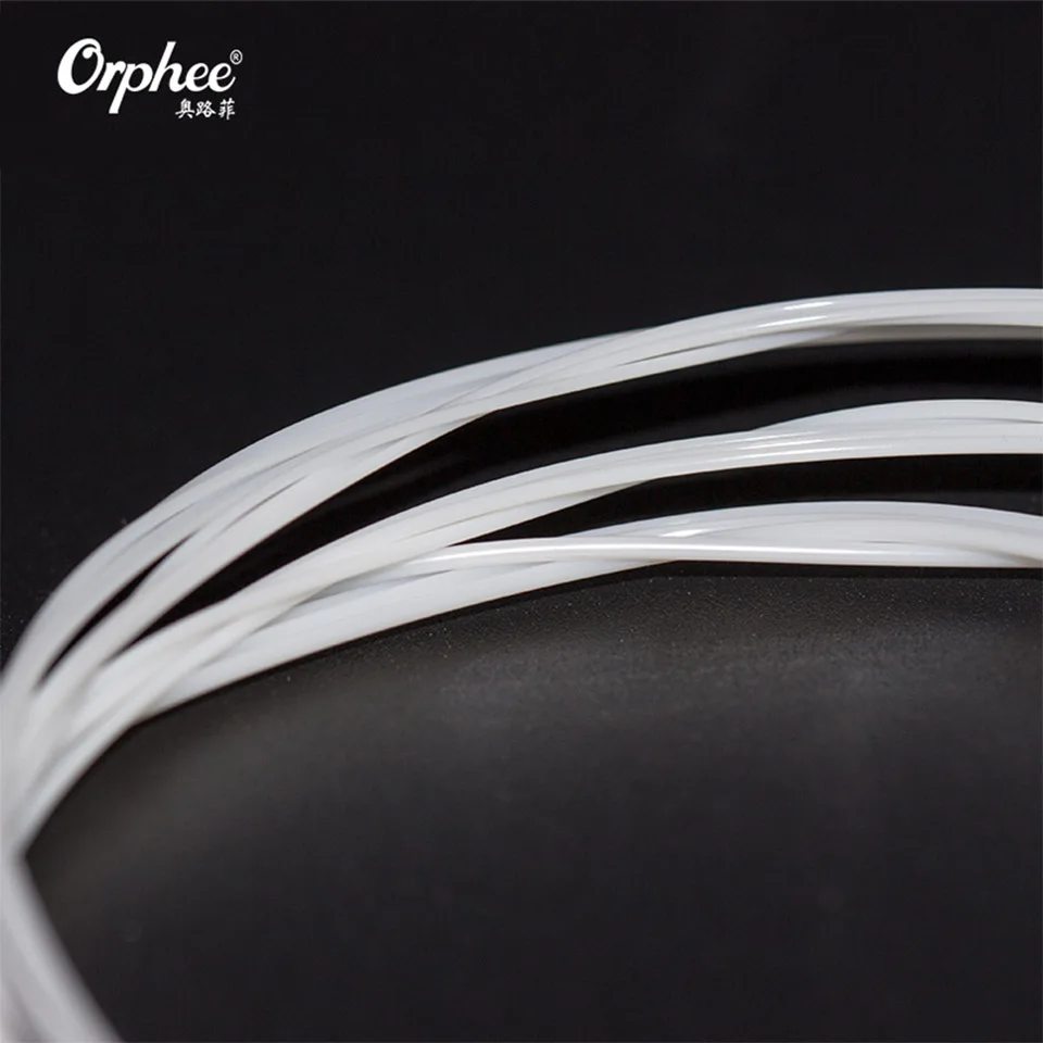 Orphee 1 Набор белых нейлоновых Струны для укулеле 1st 4 го Гавайского гитарного