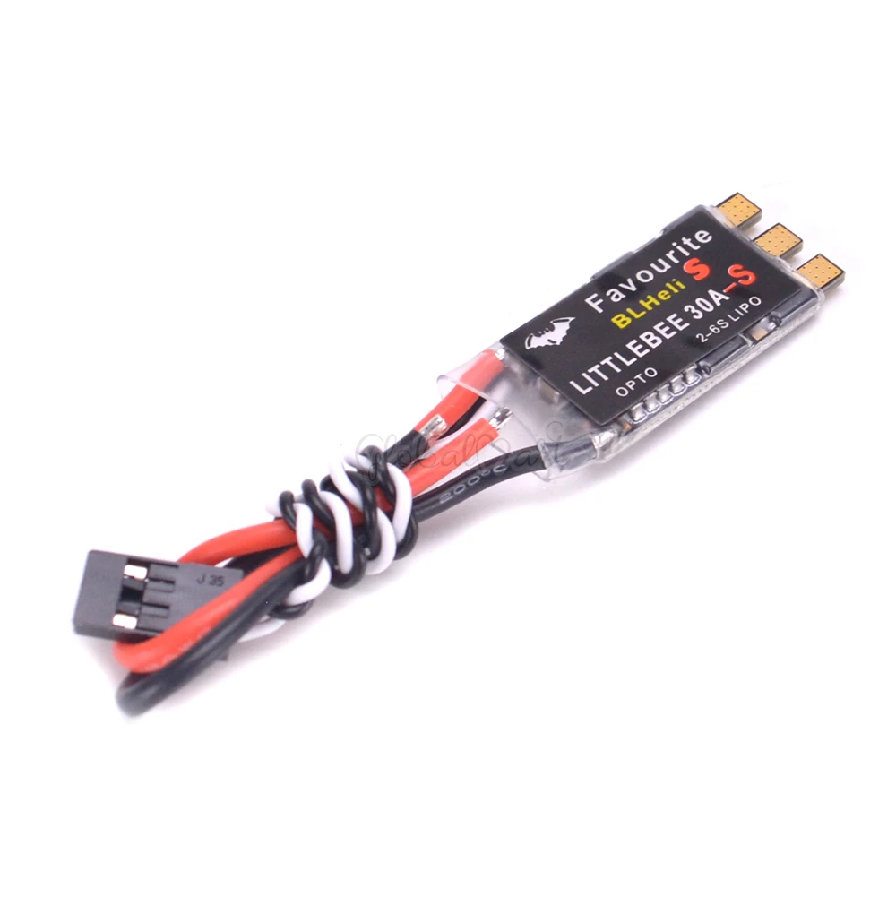 Favourite FVT LittleBee 30A-S 30A ESC BLHeli_S OPTO 2-6S Supports Mulitshot Oneshot42 OneShot125 (9)