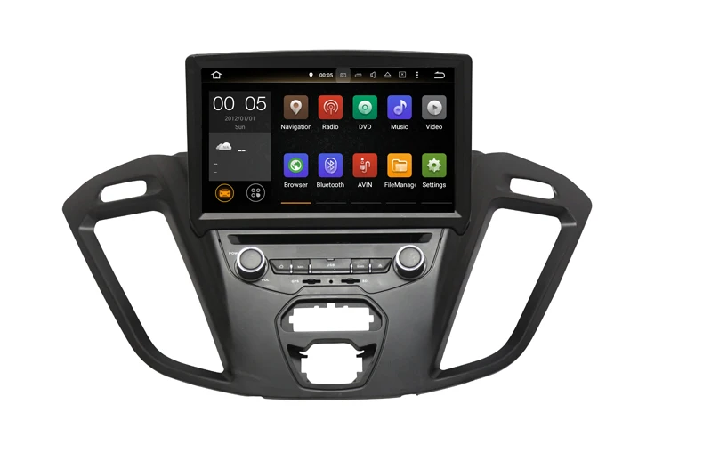 Best 6core PX6 android 9.0 4+64G car dvd player gps navigation for Ford Transit custom 950 1580 350 350HD Tourneo 2016-2018 headunit 4