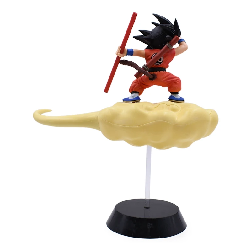 Japan Anime Dragon Ball Z Son Goku Somersault Cloud PVC Action Figure Collectible Model Toy Dragonball Gift for Kids 10CM