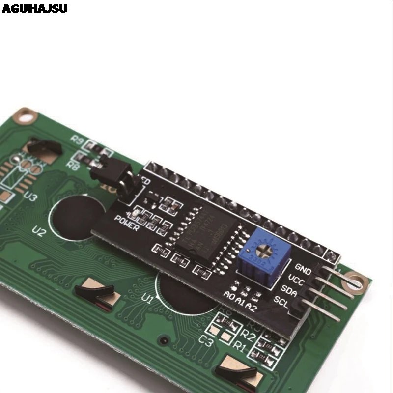 1 шт./лот модуль ЖКД синий зеленый экран IIC/I2C 1602 для arduino 1602 ЖК-дисплей UNO r3 mega2560 ЖК-дисплей 1602