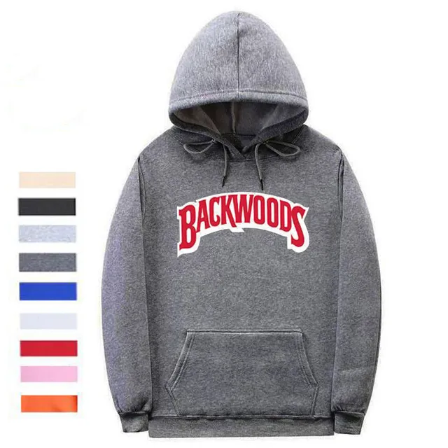 The screw thread cuff Hoodies Streetwear Backwoods Hoodie Sweatshirt