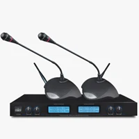 

Professional Wireless Conference Gooseneck Condenser meeting Microphone Mic System 4-Channel Factory Price WCM-F6104