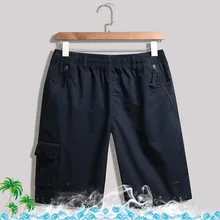 Шорты мужские Джоггеры мужские однотонные на молнии короткие с карманом фитнес спортивные повседневные шорты Модные Новые короткие masculino