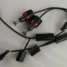 Светодиодный кри чипсы 120 W высокой Мощность H8 светодиодный Ангельские глазки/DRL Нет Ошибка для BMW X5 X6 E60 E61 E92 E93 E90 E71 E82 E87 E89 1 3 5 серии Z4