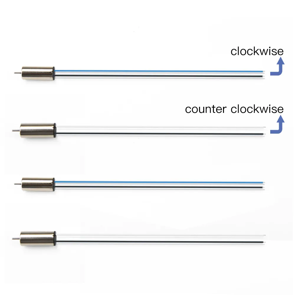 1 пара, высокая производительность, 8520 безсердечный двигатель CW CCW Для DJI Tello RC Quadcopter 20J, Прямая поставка