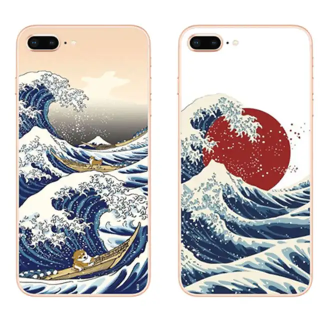 coque iphone 8 plus vague de kanagawa