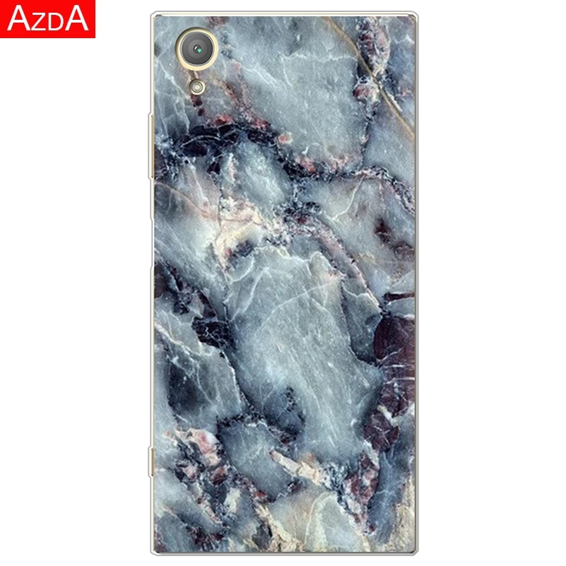 Роскошный Мраморный чехол с животными для Sony Xperia E5 L2 X XA XA1 XA2 Ultra Plus XZ XZ1 XZ2 XZ3 Z5