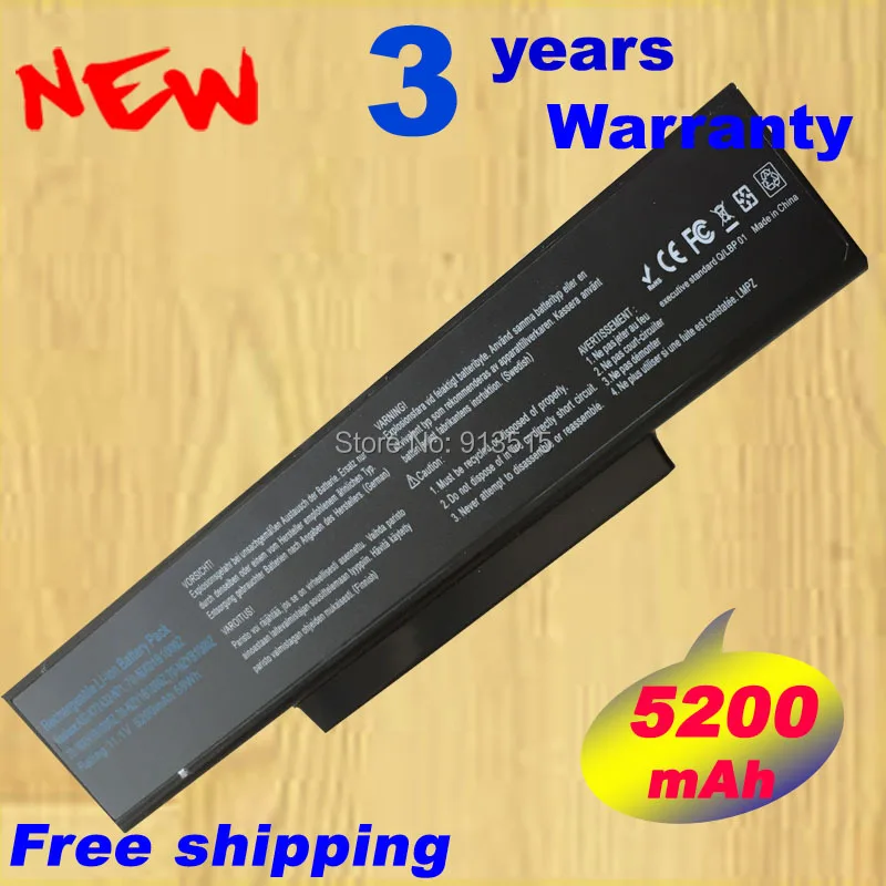 

6cell Battery for Asus A9R A9Rp A9T A9W F2F F2Hf F2J F2Je F3E F3F A32-Z94 A33-F3