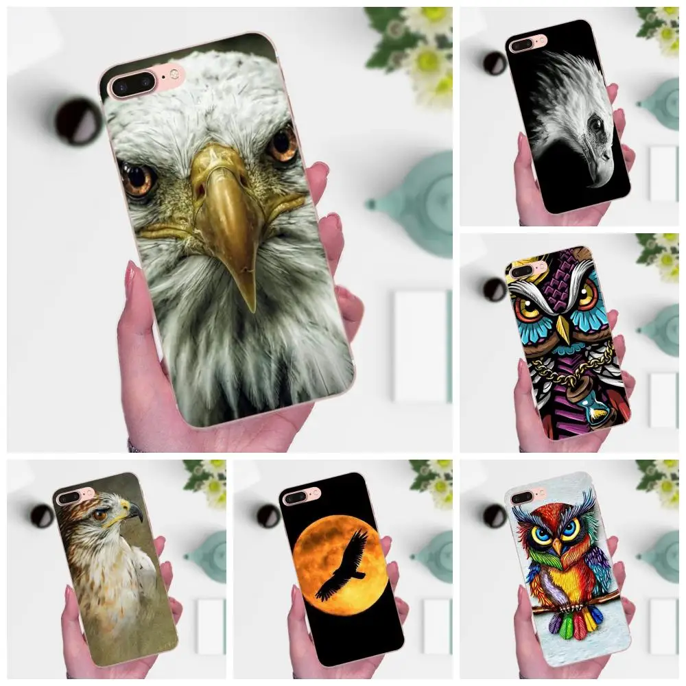 Мягкий чехол для LG Nexus 5 5X G2 G3 mini spirit G4 G5 G6 K4 K7 K8 K10 2017 V10 V20 V30 Stylus Eagle And Owl Lovely |
