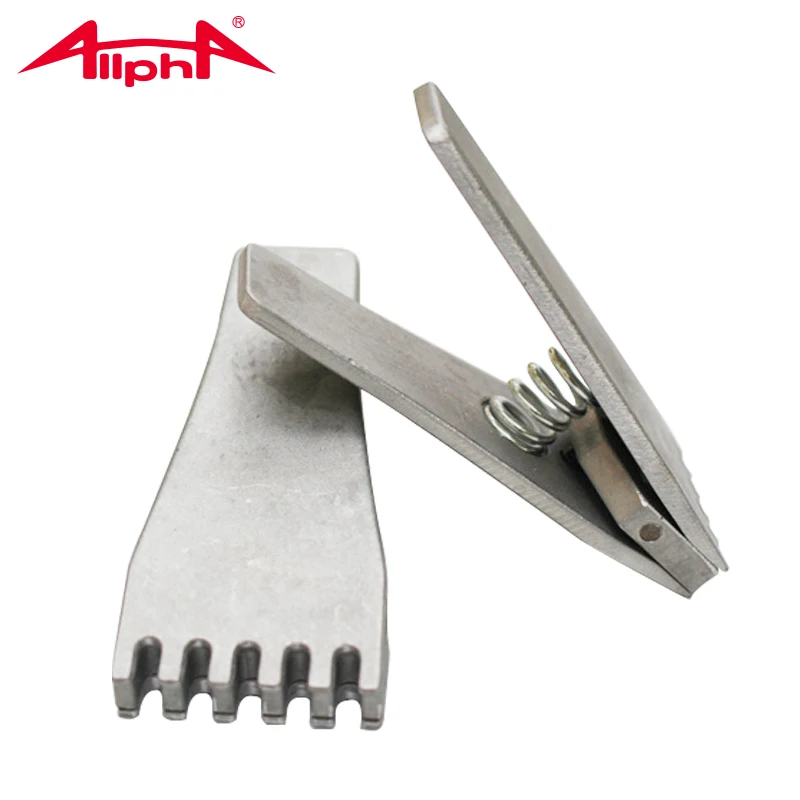 

Alpha Clamp String Tools Badminton Stringing Machine Auxiliary Tools Suit for Badminton Racket One Pieces Silver TFC-12