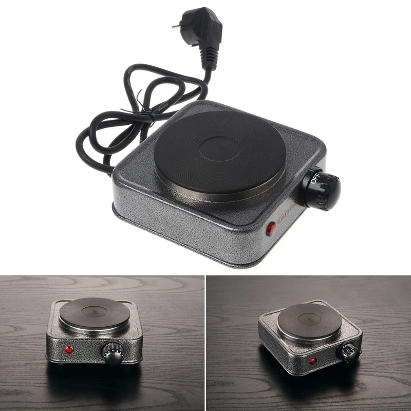 Mini Electric Stove Coffee Heater Plate 500W Multifunctional Home Appliance Kit