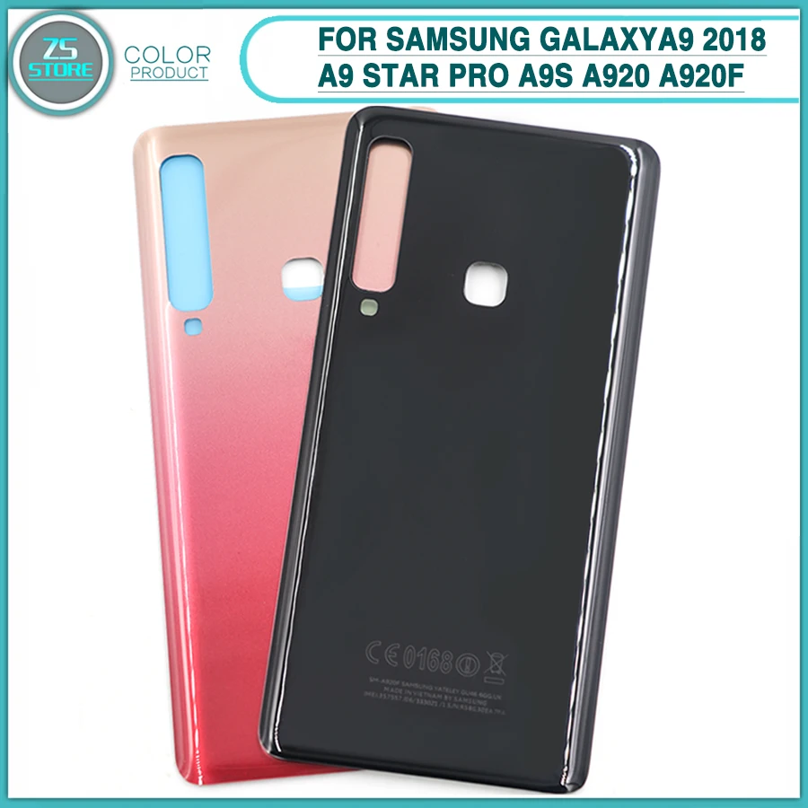

New A9 2018 Rear Housing case For Samsung Galaxy A9 2018 A9 Star Pro A9S A920 A920F Battery Back Cover Door Rear cover
