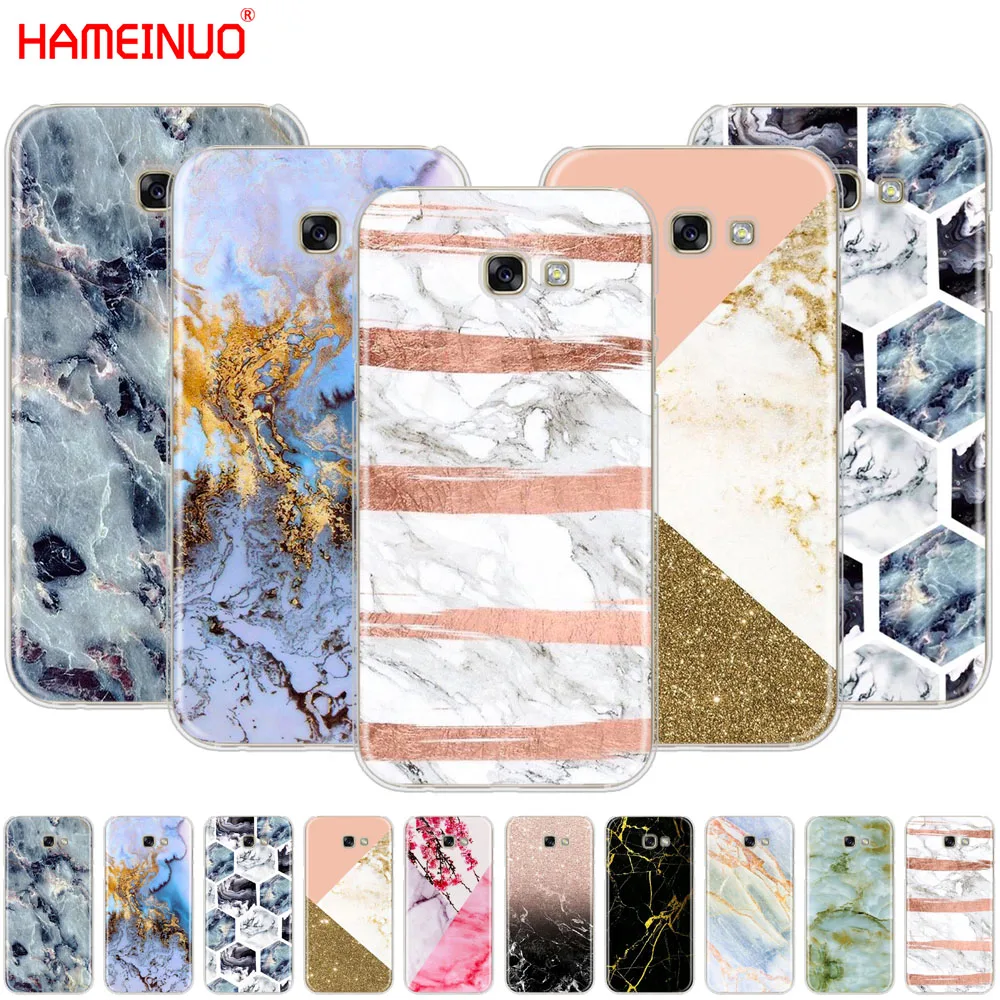 HAMEINUO Роскошный чехол для сотового телефона с мраморным камнем Samsung Galaxy A3 A310 A5 A510 A7