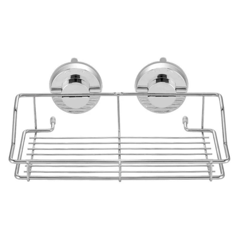 Super Powerful Suction Stainless Steel Bathroom Shelf Shower Caddy