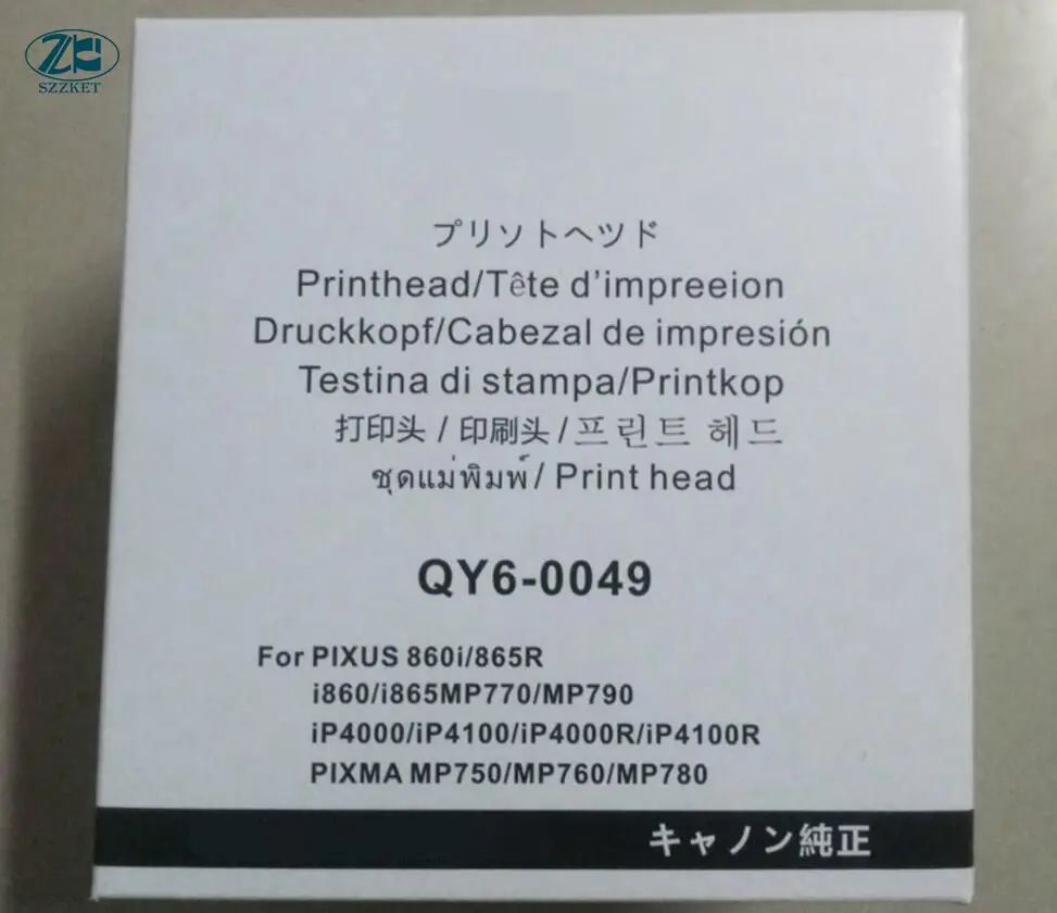 Оригинальный струйная печатающая головка QY6 0049 принтер для Canon 860i i860 i865 MP770 MP790 iP4000