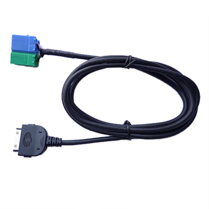 Автомобиль cd чейнджер Aux адаптер аудио кабель для Porsche BECKER CD плеер iPod iPhone 4 4S|cable