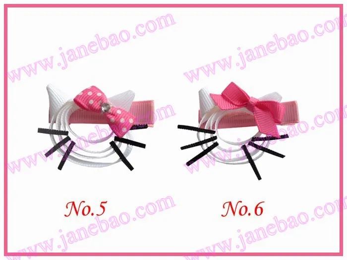 free shipping 120pcs Sculpture hair clips girl bug...