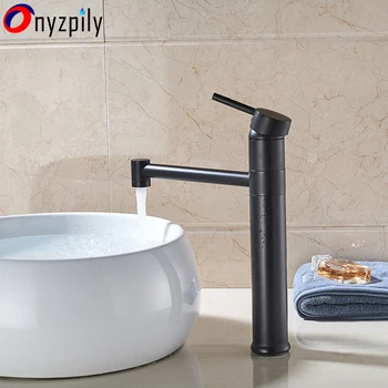 

Hot& Cold WaterOil Rubbed Bronze Black Basin Faucet Single Handle Faucet Handle