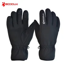 Boodun водонепроницаемые ветрозащитные лыжные перчатки зимние теплые снегоход сноуборд перчатки термальные флисовые двухслойные Мотоциклетные Перчатки