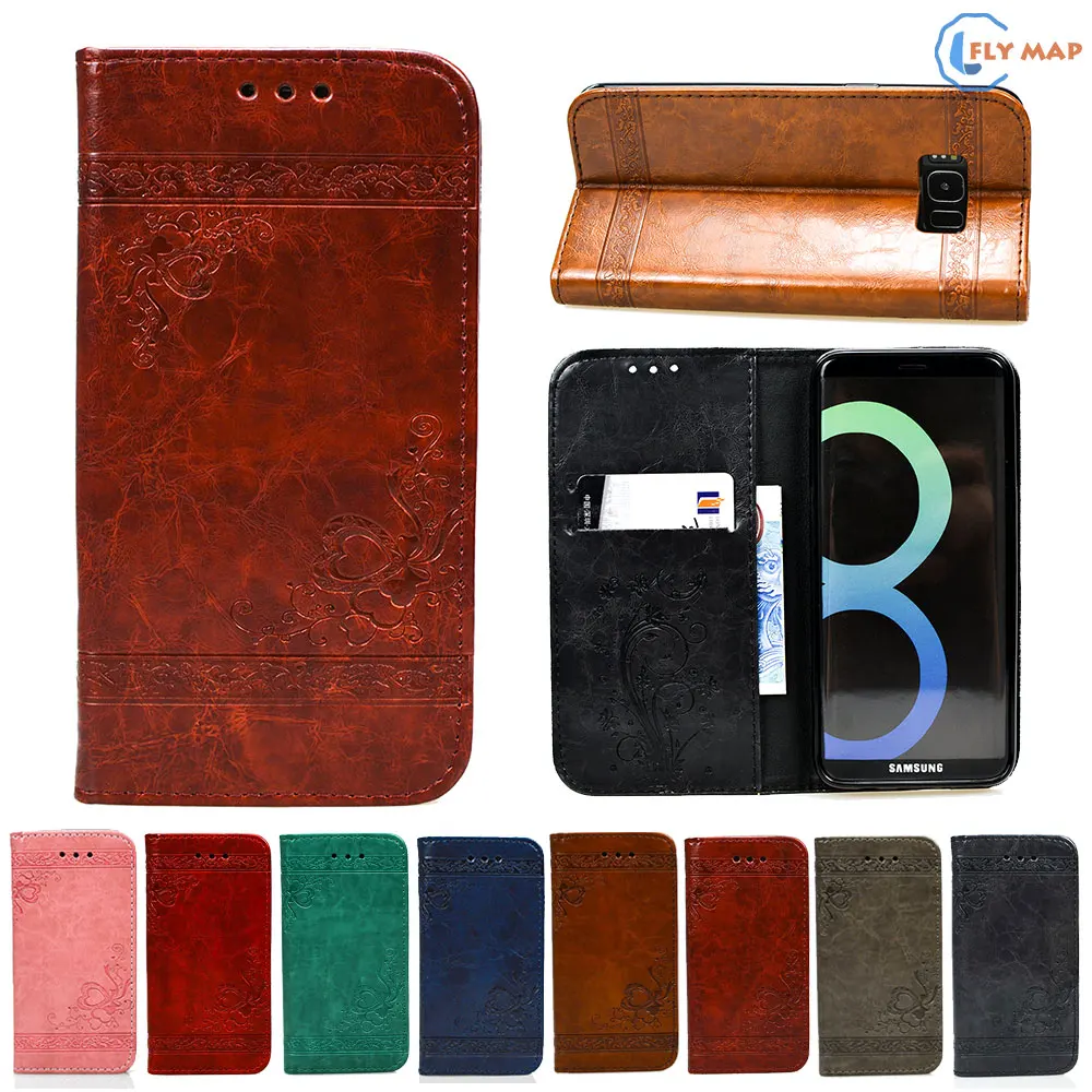 Flip Coque For Samsung Galaxy S8 S 8 8S Phone Leather Case Cover For Galaxy G950F G950FD SM-G950F SM-G950FD G950N G950D SGH-N171