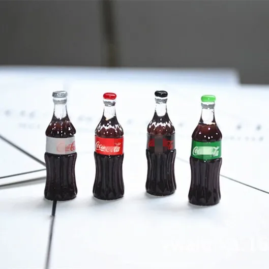 

8pcs 1:12 Scale Mini Soda Cola Model Dollhouse Miniature Drink Play Food Doll House Kitchen Toys