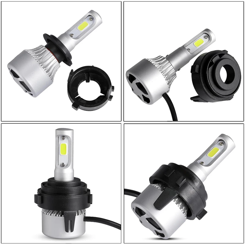 Oslamp 2 шт. H7/H1 светодиодный адаптер для фар, специальный дизайн, подходит для H7, держатель лампы, Цоколь для Kia/BMW/Polo/Lamando/Ford