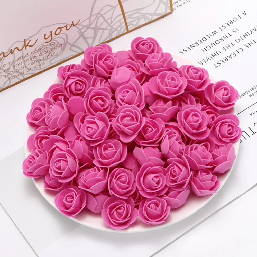100pcs 3.5cm PE mini artificial flowers for home wedding decor accessories fake foma scrapbooking Bubble bears Decorative flower 100pcs 3.5cm PE mini artificial flowers for home wedding decor accessories fake foma scrapbooking Bubble bears Decorative flower