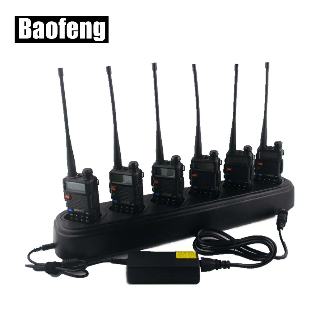 

Single-Row Six-Way Universal Rapid Charger for Baofeng UV-5R UV-5RA/B/C/D/E PLUS