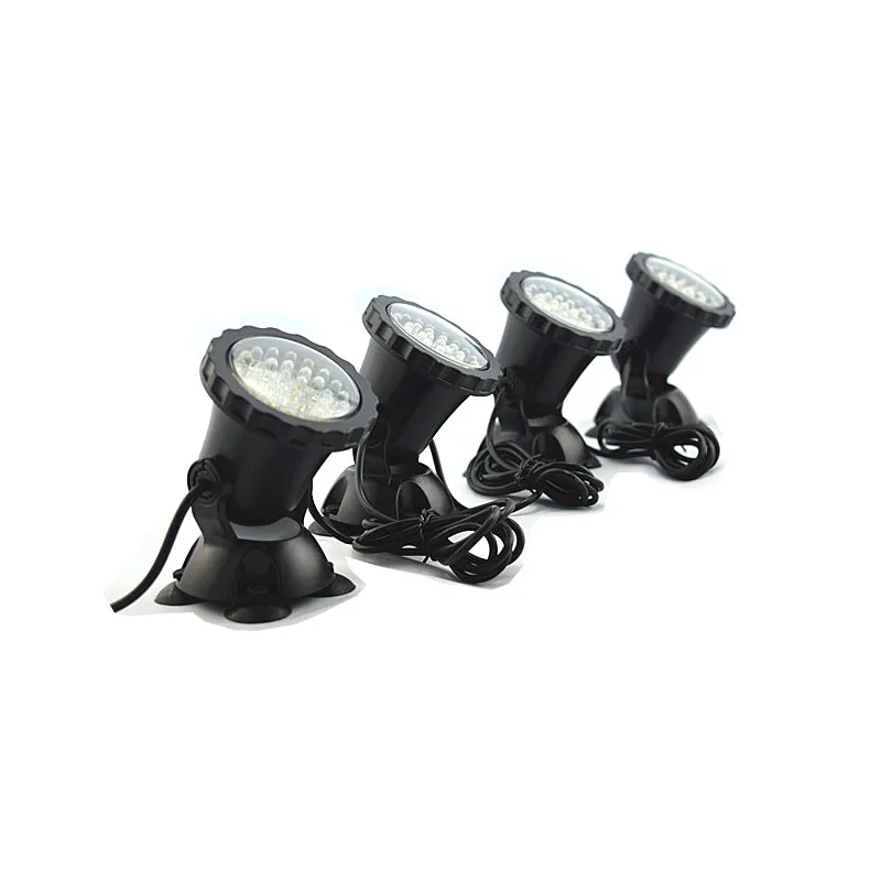 1 до 4 Водонепроницаемый IP68 RGB 144 светодиодный подводный источник света для бассейн, фонтаны пруд воды сада аквариумных рыб подсветка для аквариума лампа