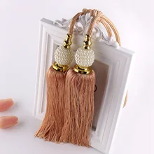 Curtain Accessories 1 Pair Curtain Tieback Hanging Balls Tassels for Curtains Livingroom Bedroom Accessories Cortinas Tassel